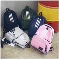 🌺Ready Stock🌺Elegance backpack strap Women School bag Canvas
