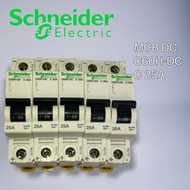 MCB DC SCHNEIDER C60H-DC A9N61513 25A