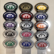 REGISTERED NURSE ON BOARD CAR PROFESSION PLATE EMBLEM ACCESSORIES