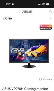 [全新] ASUS 27吋顯示器 Mon VP278H