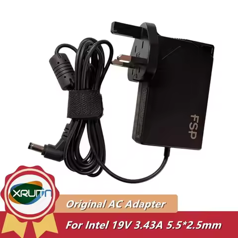 New Original FSP 19V 3.43A AC Power Adapter Charger for Intel NUC NUC7i3BNH FSP065-10AABA Mini PC Po
