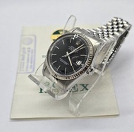 Rolex 16014 行貨 特色黑面 DateJust 有紙