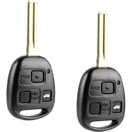 Key Fob fits 1997-2005 ES300 GS300 GS400 GS430 IS300 LS400 Keyless Entry Remote (HYQ1512V), Set of 2