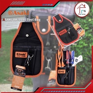 ASAKI JAPAN AK-9990 TOOL BAG / 6 COMPARTMENT TOOL BAG / WAIST TOOL BAG