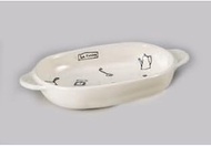 kbu3-733-08-743 Western Heat Resistant Banko Ware Kitchen Tool Au Gratin Dish [8.7 x 5.2 x 1.3 inche