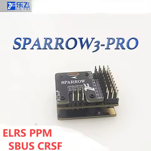 LeFei Sparrow V3 Pro OSD Flight Controller Mini FC U7 GPS Gyro Stabilization ELRS PPM SBUS CRSF For 