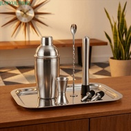 JUNYUE88WL 6Pcs/Set Cocktail Shake, Stainless Steel Dishwasher Safe Drink Mixer Bar Set, Double Meas