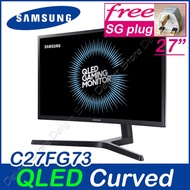 ◆Authentic◆SAMSUNG C27FG73 27 inch QLED Curved Monitor 144Hz