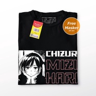 CHIZURU MIZUHARA / RENT A GIRLFRIEND T-SHIRTS / ANIME DISTRO T-SHIRTS FOR MEN WOMEN / BOYFRIEND RENT