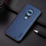 Cross pattern Silicone bumper Casing MOTO G5 G5S Plus leather Casing Phone Case Motorola MOTO G6 G7 Plus Play Cover