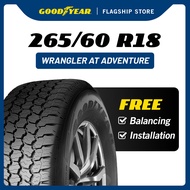 Goodyear 265/60R18 110T WRL AT ADVENTURE (Worry Free Assurance) Tyre - Everest / Ranger