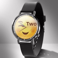 Fashionable Casual Quartz Wristwatch MISS WHITE Popular QQ Emotion Series for Men And Women Leisure 