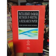 PRACTICAL RESEARCH 1:(For Daily Life) METHODS IN WRITING A RESEARCH PAPER by: Espiritu, Basit