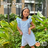Willow Romper (Strike a Stripe) for kids/ girls 2 to 8 y/o christmas gift ideas for girls
