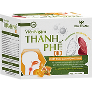 Hộp Viên Ngậm Thanh Phế DK3 Hỗ Trợ Giảm Ho Tiêu Đờm 40 viên