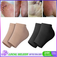 1 Pair Heel Protectors  Silicone Anti-Crack Moisturizing Shoe Pads Feet Care Sock Elastic Breathable