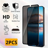 1-2Pcs Privacy Black Edge Tempered Glass For Vivo V2020A V2009A V2002A V1963A V1962A V1945A V1941A V
