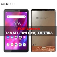 Original LCD For Lenovo Tab M7 3rd Gen TB-7306 TB-7306F TB-7306X TB 7306 LCD Display Touch Screen Di