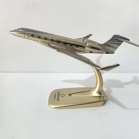 JASON TUTU Business Jet Gulfstream G650 Aircraft Diecast 1/200 Scale Planes Airplane Model Plane Mod