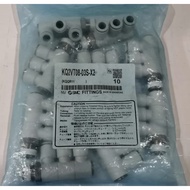 SMC KQ2VT08-03S-X2 Triple Universal Male Elbow, Theard R38  Tube 8mm