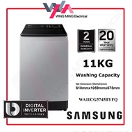 Samsung 11KG Top Load Inverter Washing Machine WA11CG5745BY/FQ AI Energy Saving