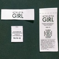 TAG label brand set label TAG athlete Girl