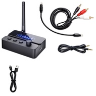 [Uesful888] HiFi 3.5mm//OPT/U-Disk 2-In-1 Transmission Bluetooth 5.3 Transmitter Receiver Adapter fo