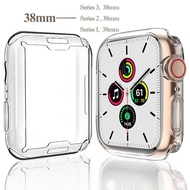 เคสสำหรับ Apple Watch TPU แบบนิ่มพิเศษ2/Ultra 49มม. 38มม. 42มม. IWatch Series Se/ 6/5/4ปกป้องหน้าจอ44มม. 40มม. เคสกันกระแทกรอบด้าน41มม. 45มม. สำหรับ Apple Watch Series 9/8/7