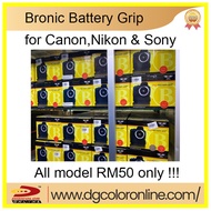 Bronic Battery Grip for Canon,Nikon and Sony