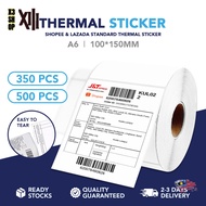 GOPACK A6 Thermal Sticker Roll | Airway Bill | Barcode Shipping Label | Kurier Sticker 100*150mm X3SHOP