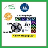 LED Strip Light 20m 5050 RGB LED Light Strip LED Lights, Color Changing LED Strip Lights with Remote