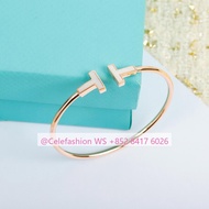 Tiffany bangle 雙T手鈪 手鐲 純銀 bracelet 手鍊 手鏈 @celefashion 禮盒裝 禮物 gift christmas new year  聖誕新年