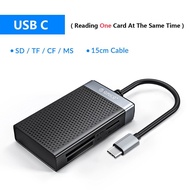 ORICO Multi Memory Card Reader Micro SD TF CF MS Lector Adapter USB A Type C 3.0 Microsd Stick Switc