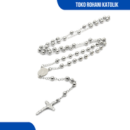 KALUNG ROSARIO EMAS / KALUNG ROSARIO STAINLESS STEEL / KALUNG ROSARIO KATOLIK / ROSARIO MONEL GOLD /