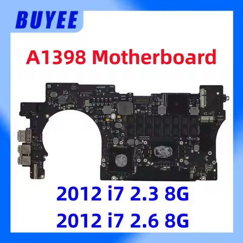 Original Used For Macbook Pro 15.4" Retina A1398 2012 Year Logic Board Motherboard I7 2.3 2.6 8GB Re