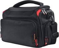 FOSOTO DSLR Camera Shoulder Bag Case Compatible for Canon EOS Rebel T7 T6 4000D 80D 90D 6D Mark IINi