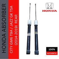 ORIGINAL HONDA CITY GM6 T9A / JAZZ GK T5A (2014-2019)  REAR ABSORBER SET (2@)  52611-T9A-T03