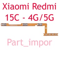 Flexible On off - Volume - Xiaomi Redmi 15C - 4G/5G