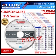 The UPDATE Platinum KARAOKE CD Record reyna T40 cd vol 95 ReynaT40 vol95 ( CD and song list )