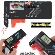 PISTACHIO Battery Volt Tester AAA/C/D/9V/1.5V Universal Digital Electricity Tester Voltage Checker