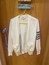 Thom Browne 白色針織外套