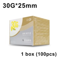 【Swift Spark】 Painless Needle 30g Needle Flushing Needle Acne 30gx4mm 30gx13mm 30g X25mm Syringes Ko