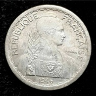 5 Cent Coin 1946 French Goddess, Rare Collectible