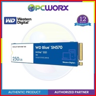 ❃ ✷ ☬ Western Digital WD SN570 250GB Blue M.2 NVMe PCIe Gen3 2280 SSD