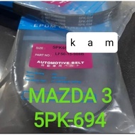 Focus mazda 3 fan belt 5pk-694