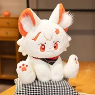 Genshin đồ chơi nhồi bông Kaedehara Kazuha Plushie trò chơi Anime Tartaglia mèo Venti Đồ chơi búp bê
