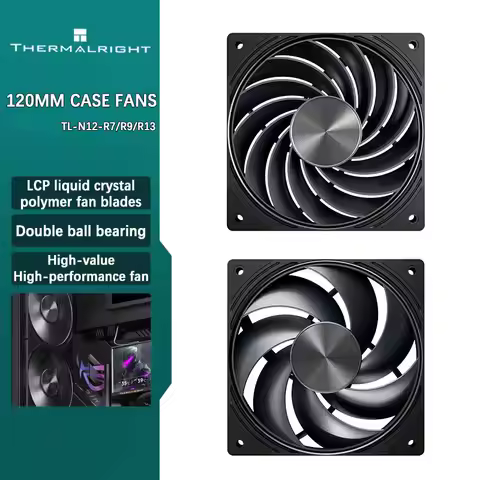 Thermalright TL-N12-R7/R9/R13 12cm Computer Case Fan PWM Temperature Control 4PIN High Airflow Doubl