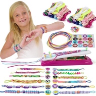 IQKidz Friendship Bracelet Making Kit - Make Bracelets Craft Toys for Girls Age 8-12 yrs, Cool Birth