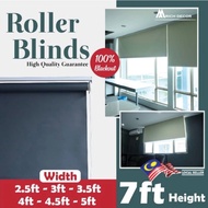 CUSTOM MADE / HIGH QUALITY / BLACKOUT ROLLER BLINDS (2.5ft - 5ft Width) (7feet Height)