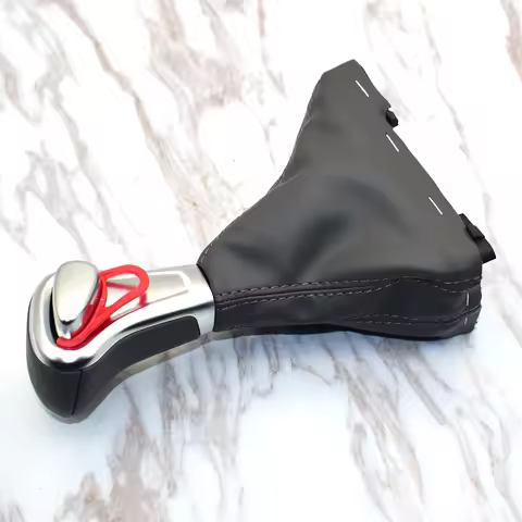 Car Automatic Chrome Auto Gear Shift Knob FOR AUDI A6 A7 A3 A4 A5 A6 c6 Q5 2009 2010 2011 2012 2014 